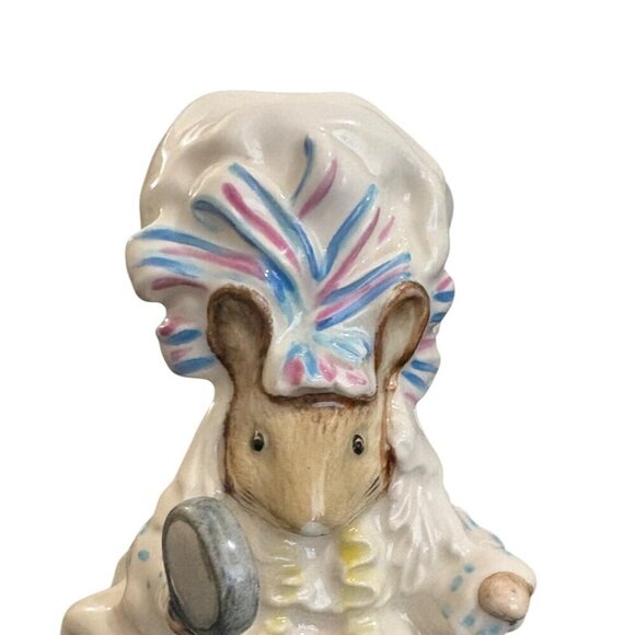 Vintage 1951‎ Beatrix Potter "Lady Mouse" Figurine By Beswick England 4" Tall - Picture 5 of 6
